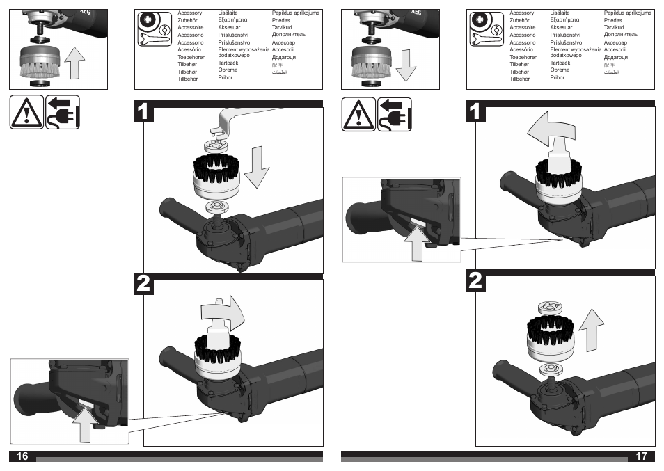 AEG WS 21-230 E User Manual | Page 9 / 67