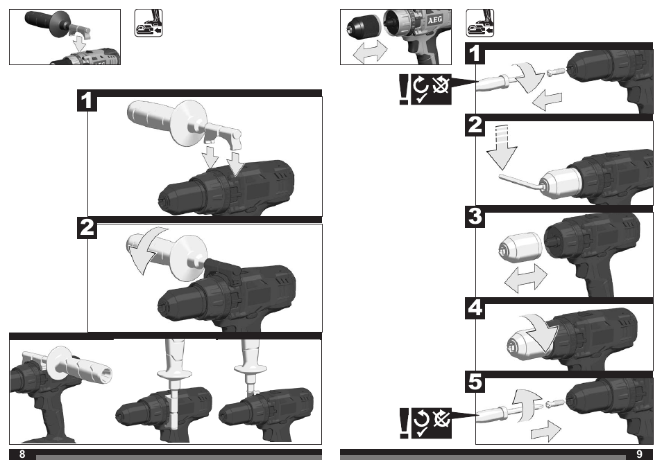 AEG BSB 18 LI User Manual | Page 5 / 37
