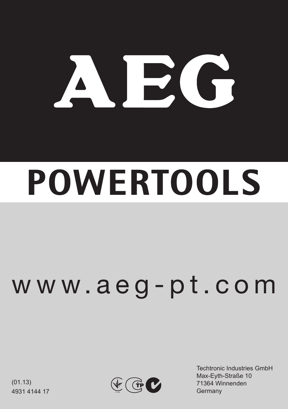 W w w . a e g - p t . c o m | AEG PN 3500 User Manual | Page 40 / 40