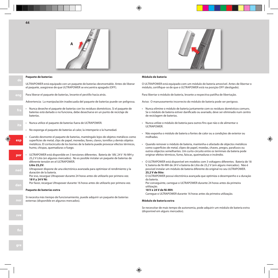 AEG AG5012CU User Manual | Page 44 / 56