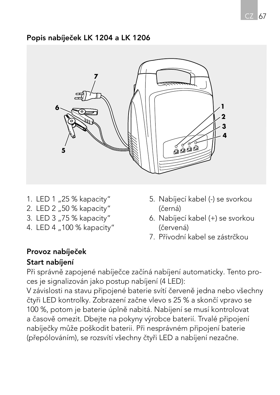 AEG Charger LK 1204 User Manual | Page 67 / 88