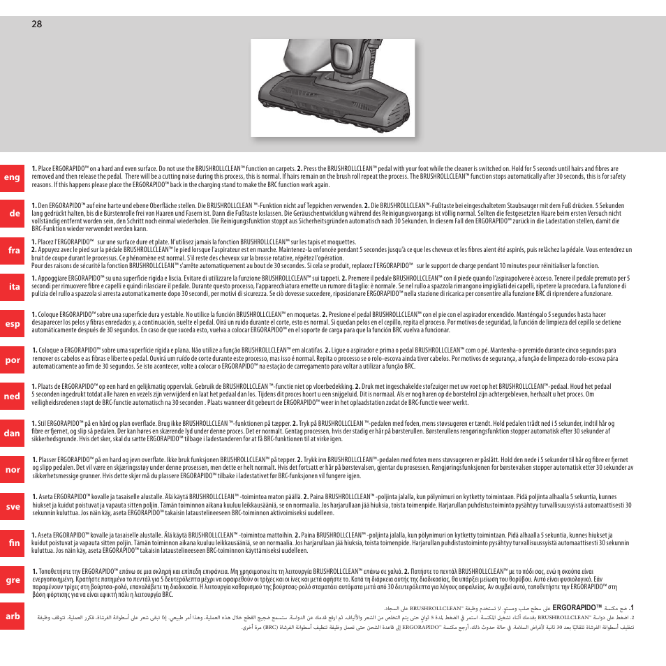 AEG AG3011 User Manual | Page 28 / 48