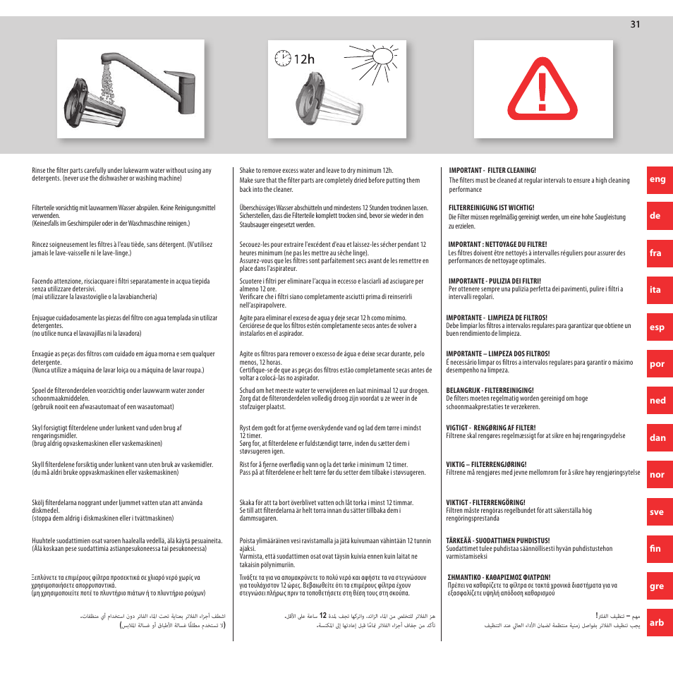 AEG AG3011 User Manual | Page 31 / 48