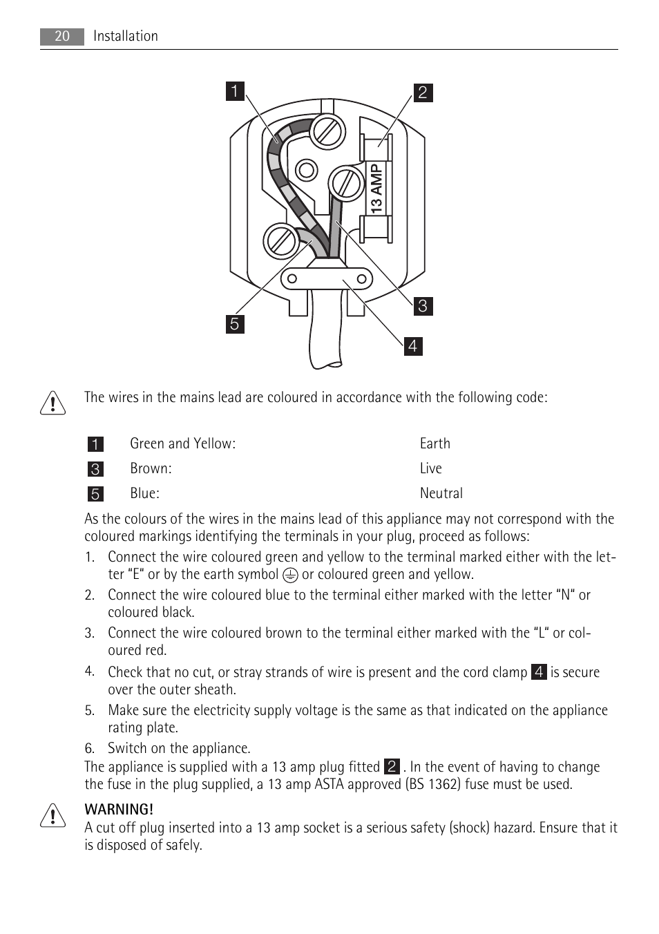 AEG SKS58800S2 User Manual | Page 20 / 24