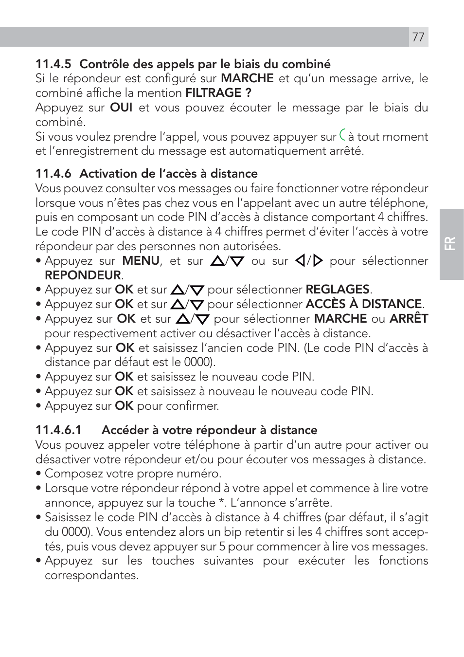 AEG Voxtel D575 User Manual | Page 77 / 136
