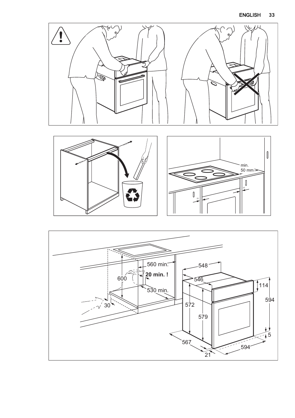 AEG BP7304021M User Manual | Page 33 / 40