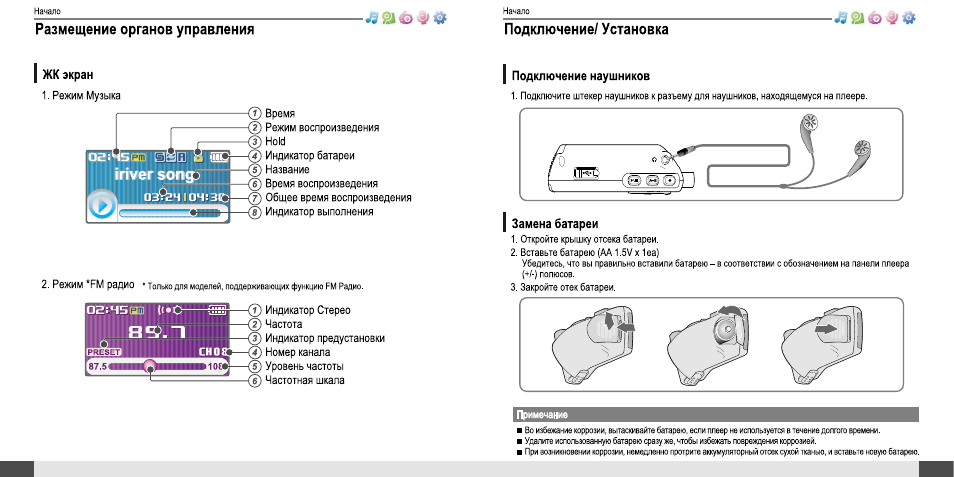 iRiver T10 User Manual | Page 7 / 34