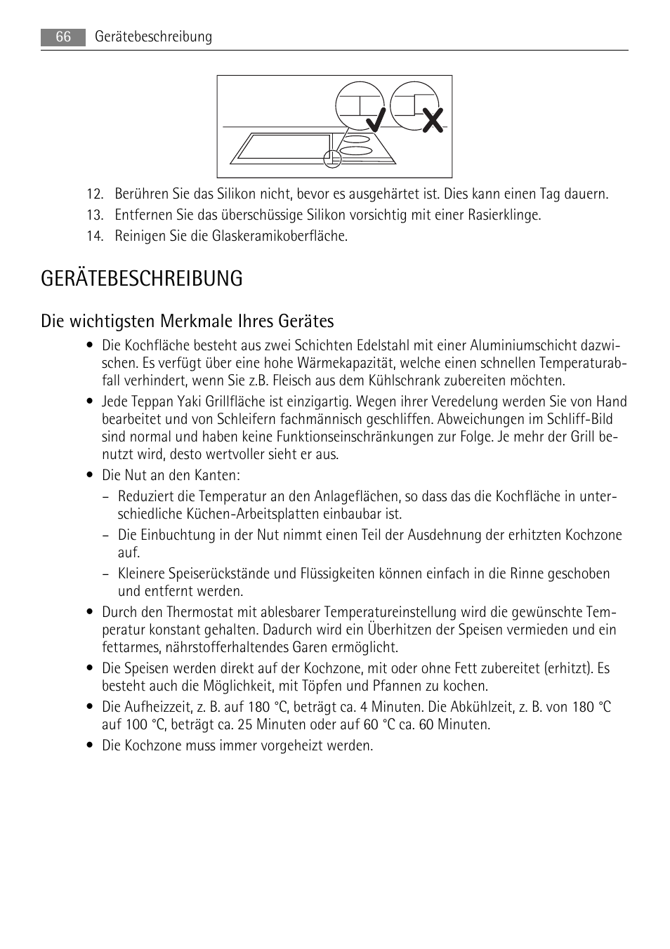 Gerätebeschreibung, Die wichtigsten merkmale ihres gerätes | AEG HC411520GB User Manual | Page 66 / 76