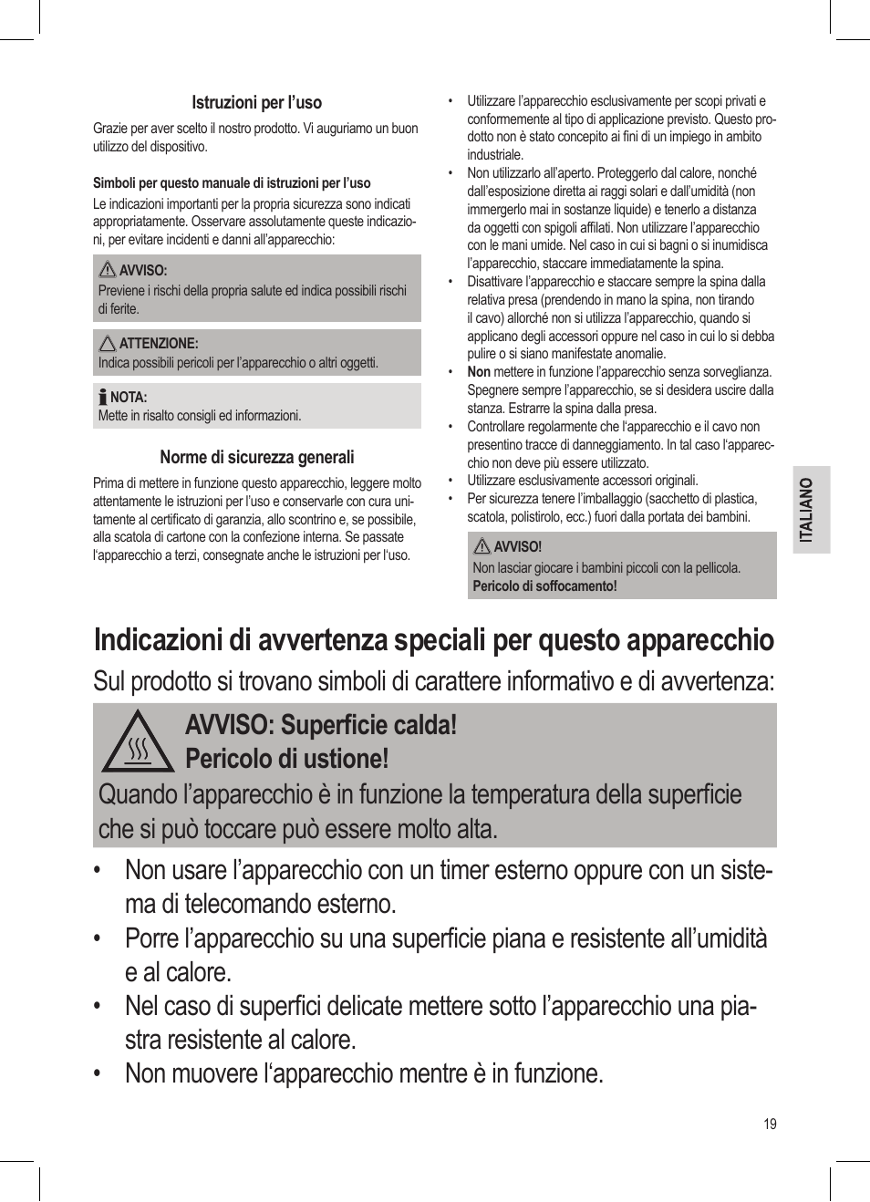 AEG MC 4461 BT wei User Manual | Page 19 / 48