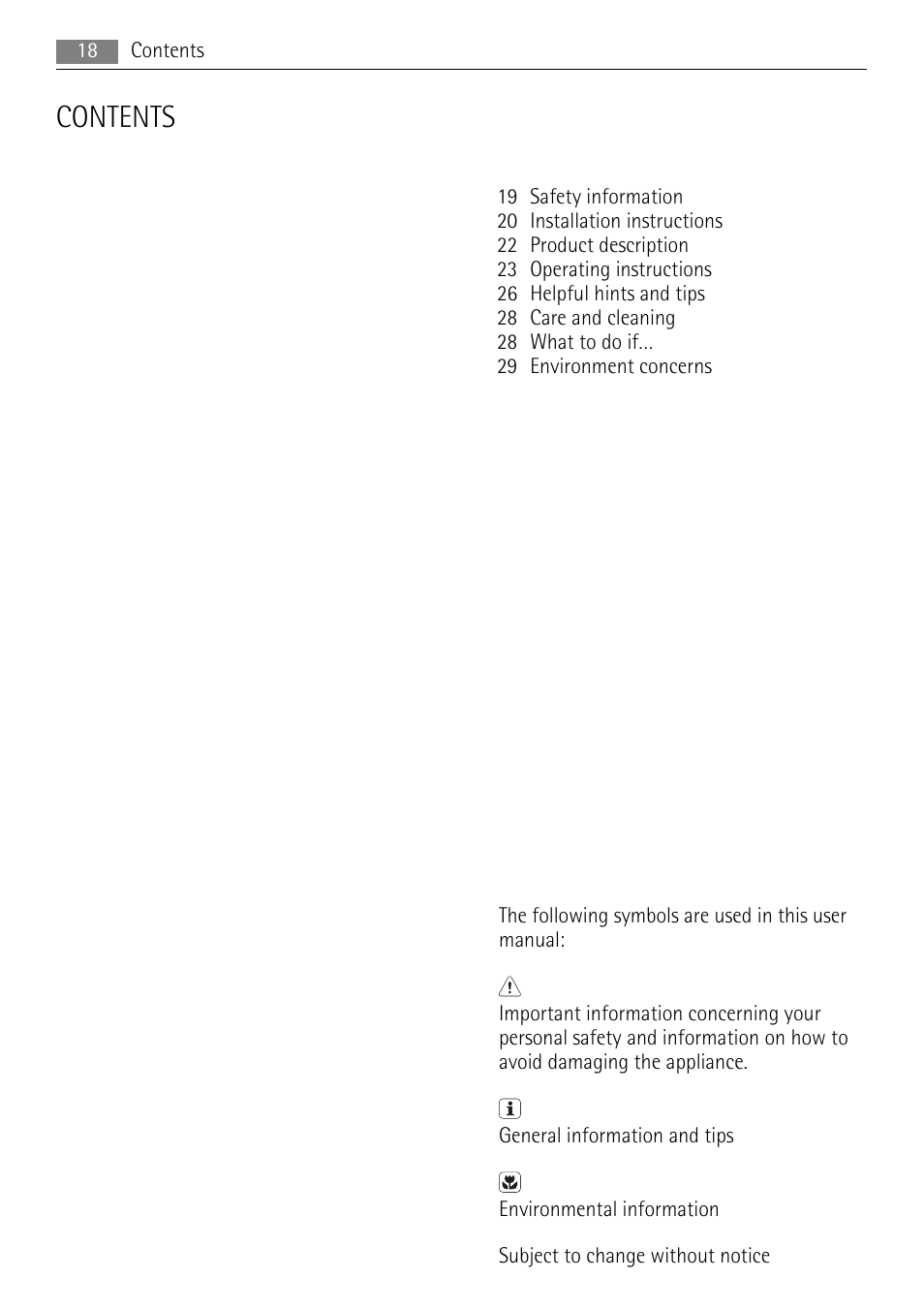 AEG HC652600EB User Manual | Page 18 / 76