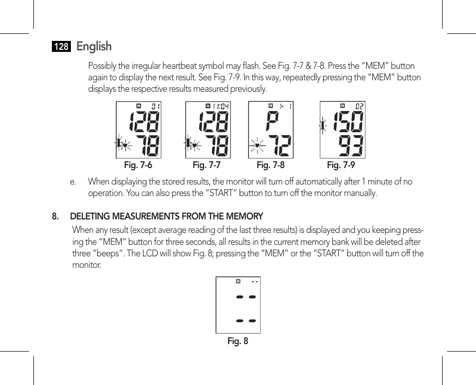 Troubleshooting (1) 11. troubleshooting (2), English | AEG BMG 5610 User Manual | Page 128 / 246