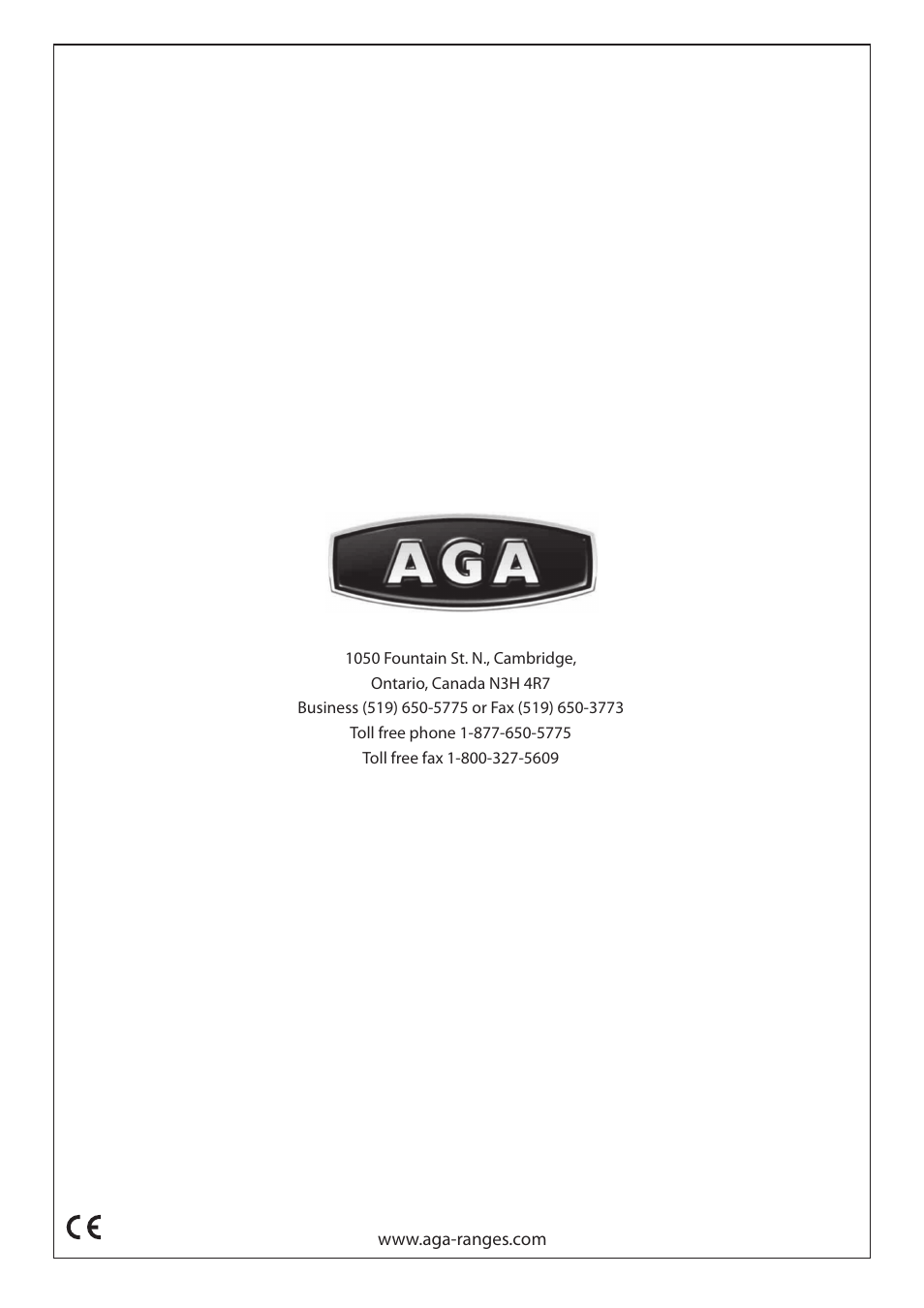 Aga Ranges Pro+ Dual Fuel U110054 User Manual | Page 48 / 48