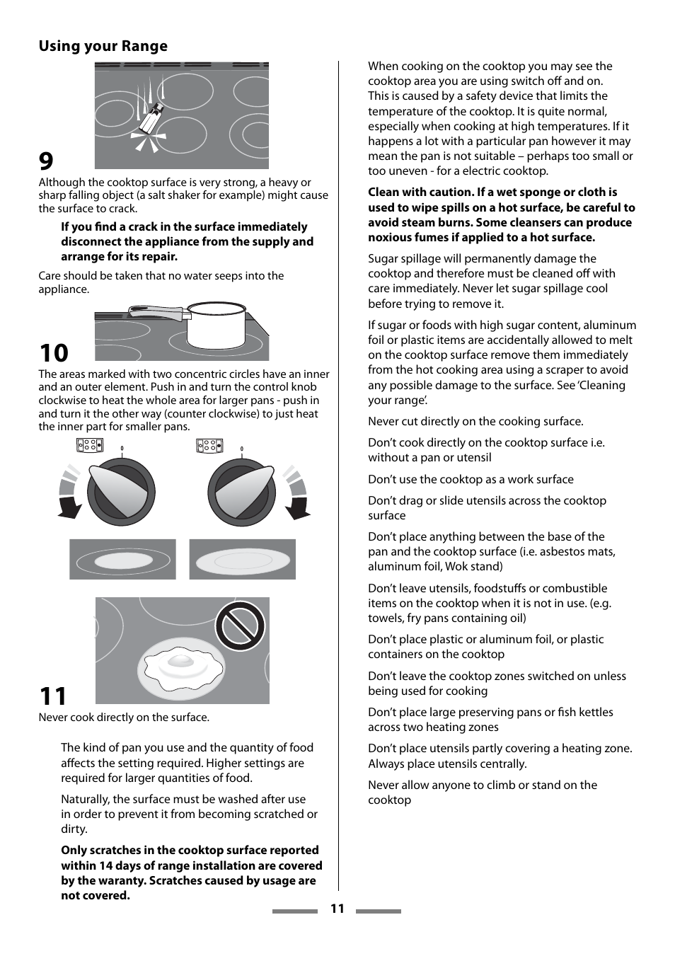 Aga Ranges Legacy 44 User Manual | Page 11 / 48