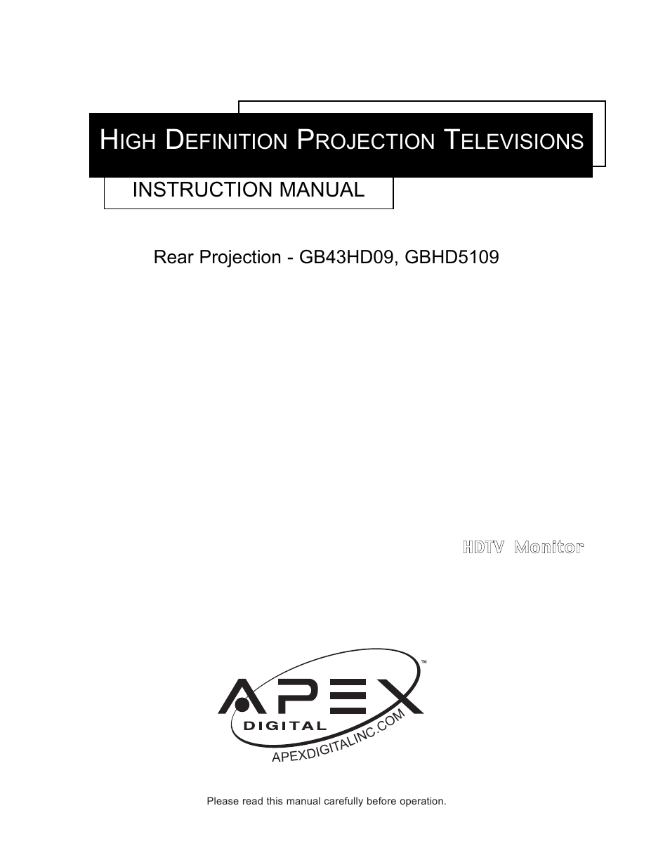Apex Digital GB5108 User Manual | Page 2 / 43