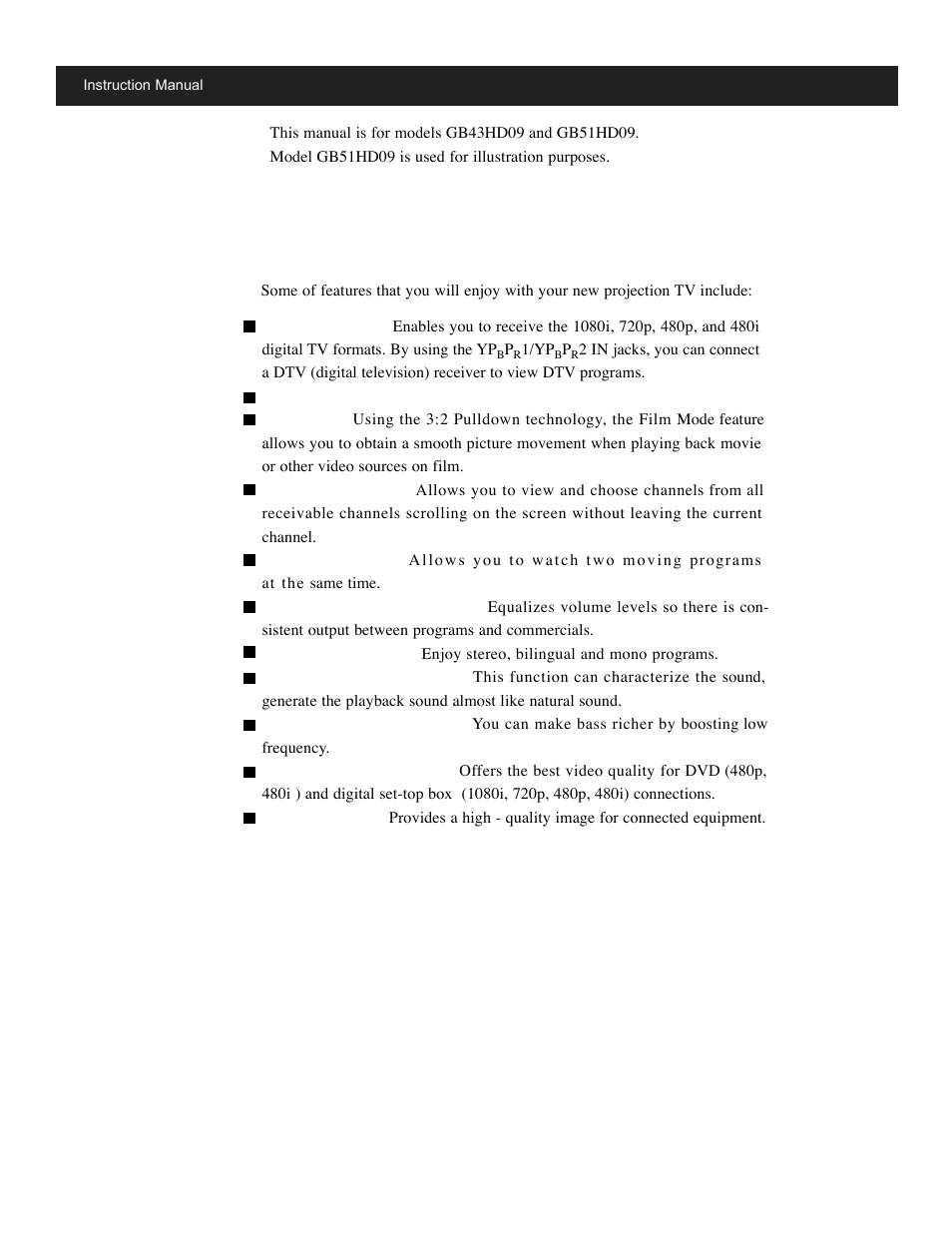 Introduction | Apex Digital GB5108 User Manual | Page 8 / 43