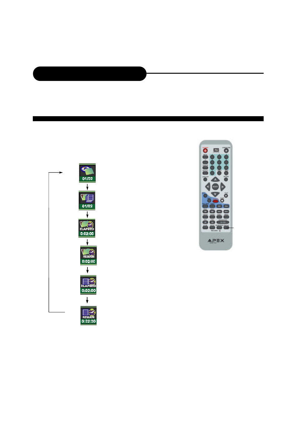 Using the on-screen display | Apex Digital DRX-9000 User Manual | Page 26 / 41