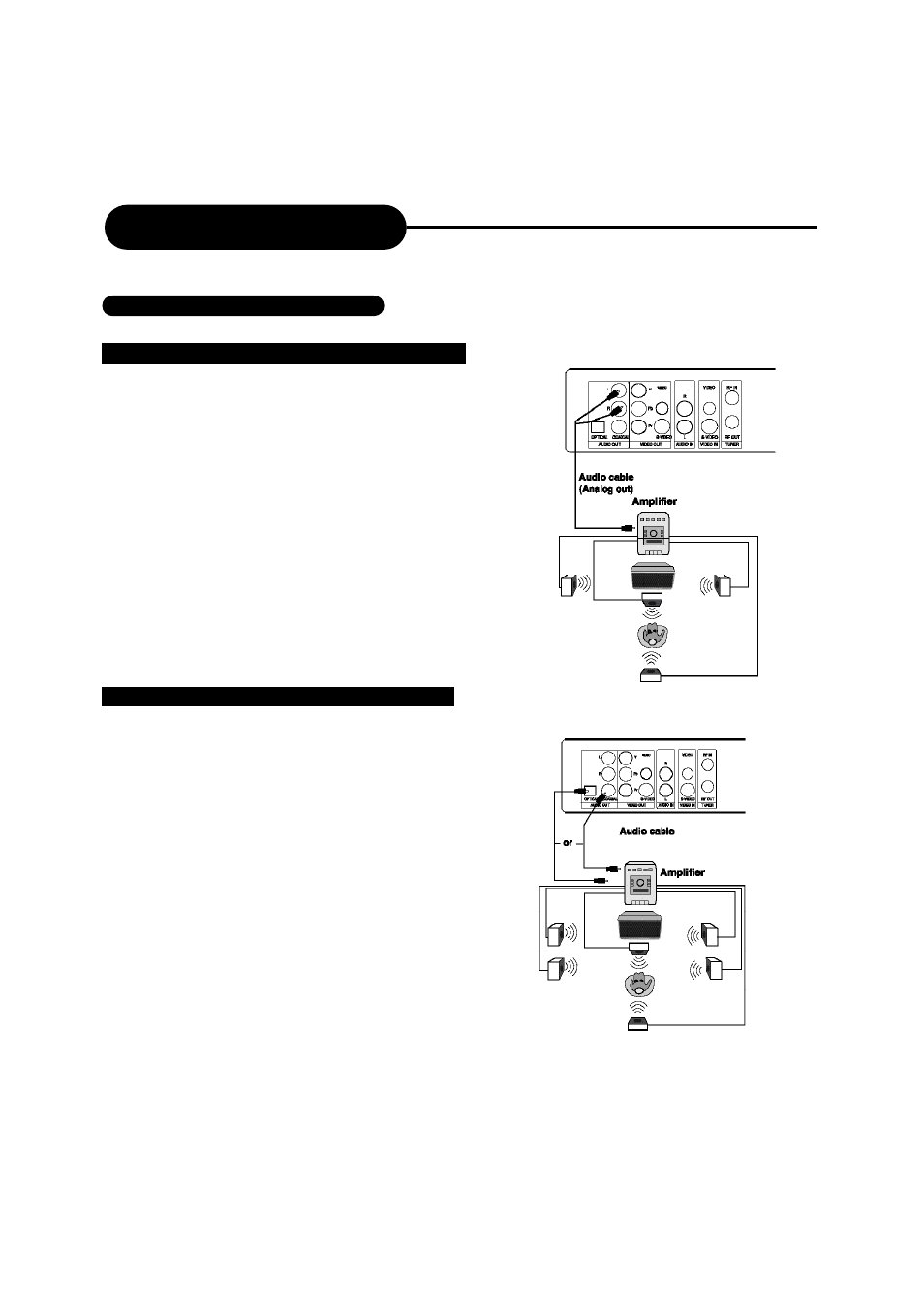 Connection | Apex Digital DRX-9000 User Manual | Page 8 / 41