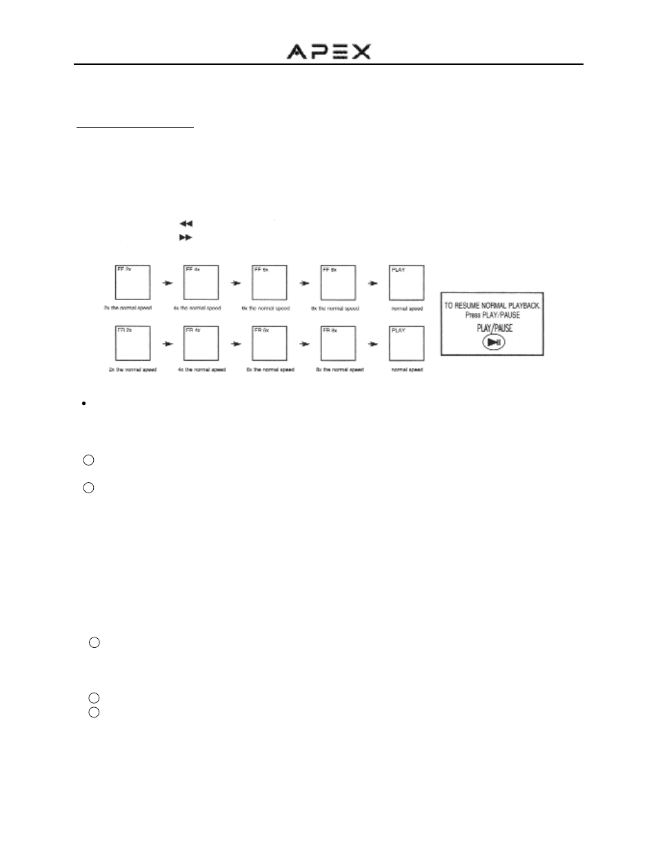 Dvd functions (continued), Playing back a disc | Apex Digital GT2715DV User Manual | Page 28 / 43