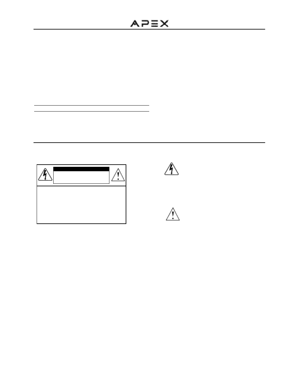 Safety precautions, Before operation | Apex Digital GT2715DV User Manual | Page 3 / 43