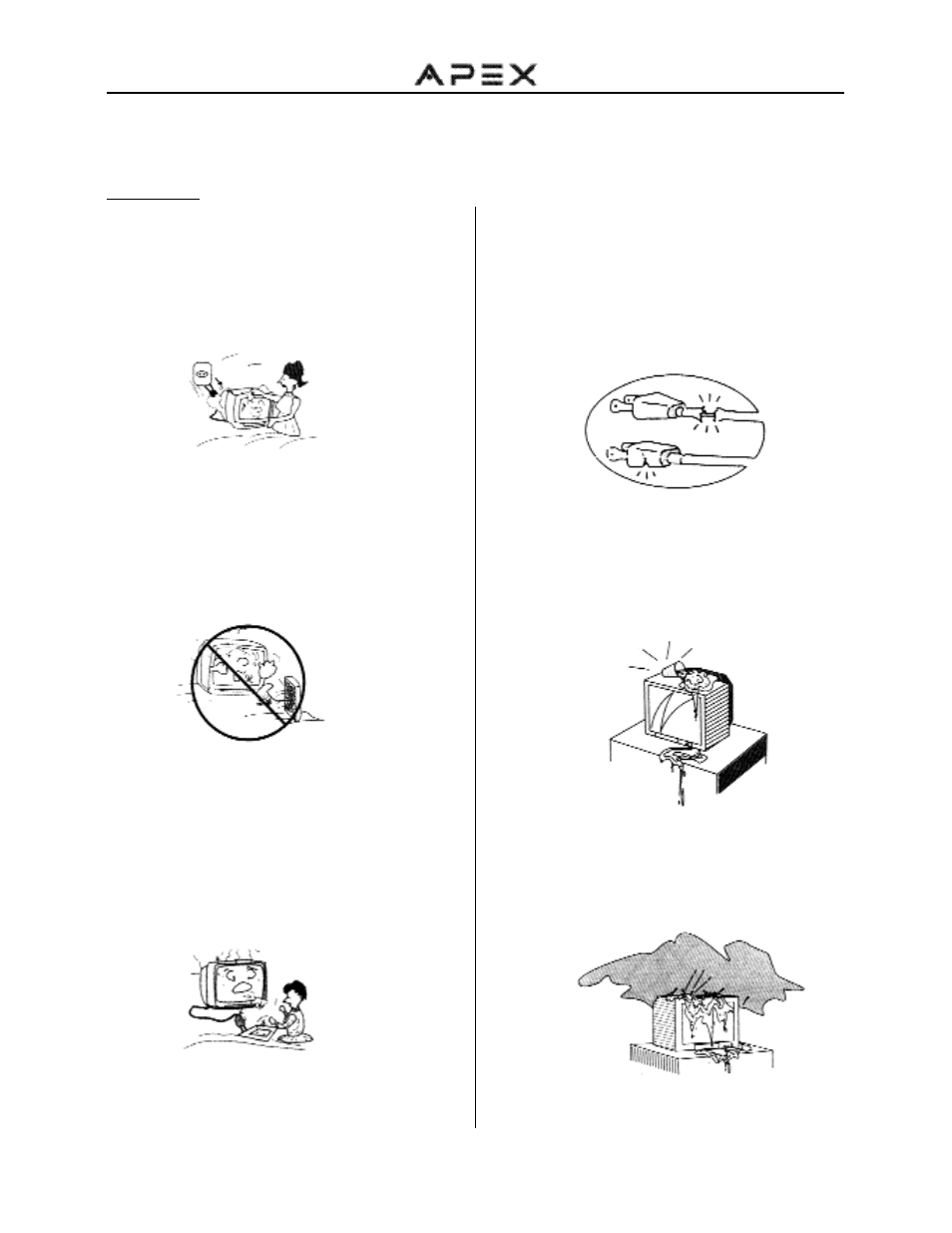 Before operatlon (continued) | Apex Digital GT2715DV User Manual | Page 7 / 43