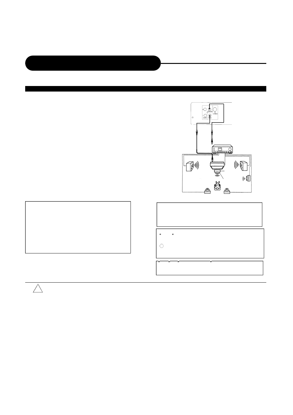 Connecting to optional equipment, Continued | Apex Digital AD-1110W User Manual | Page 13 / 38