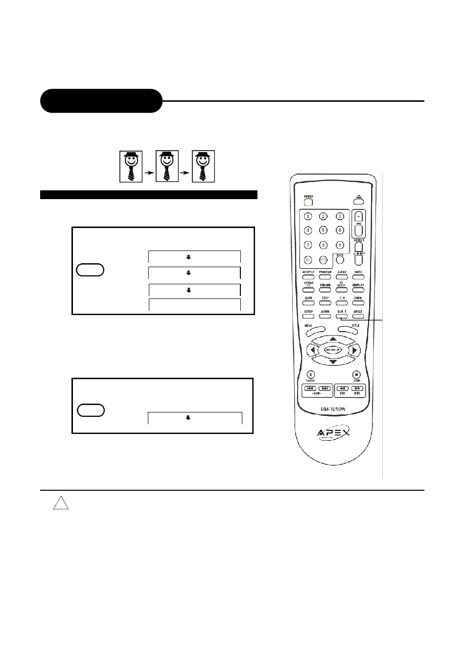Selecting subtitles, How to display subtitles | Apex Digital AD-1110W User Manual | Page 26 / 38