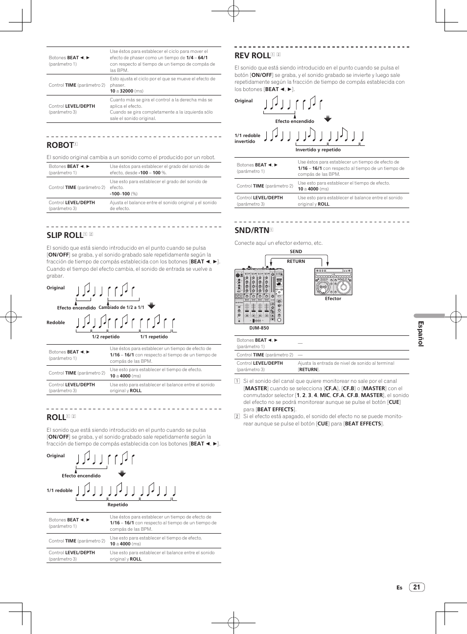 Pioneer DJM-850-S User Manual | Page 75 / 112