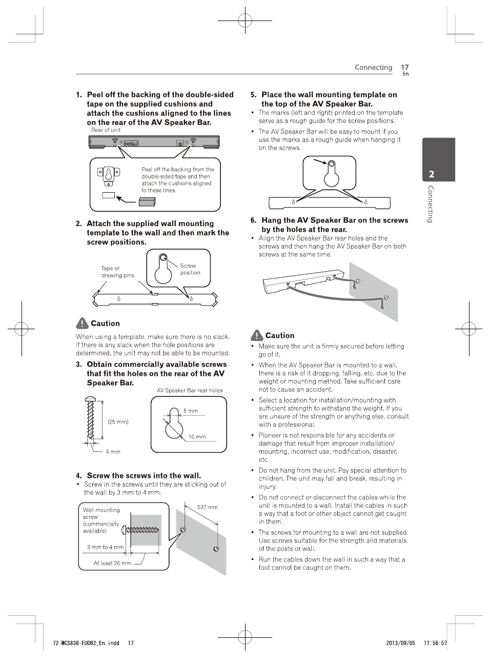 Pioneer SBX-N700 User Manual | Page 17 / 68
