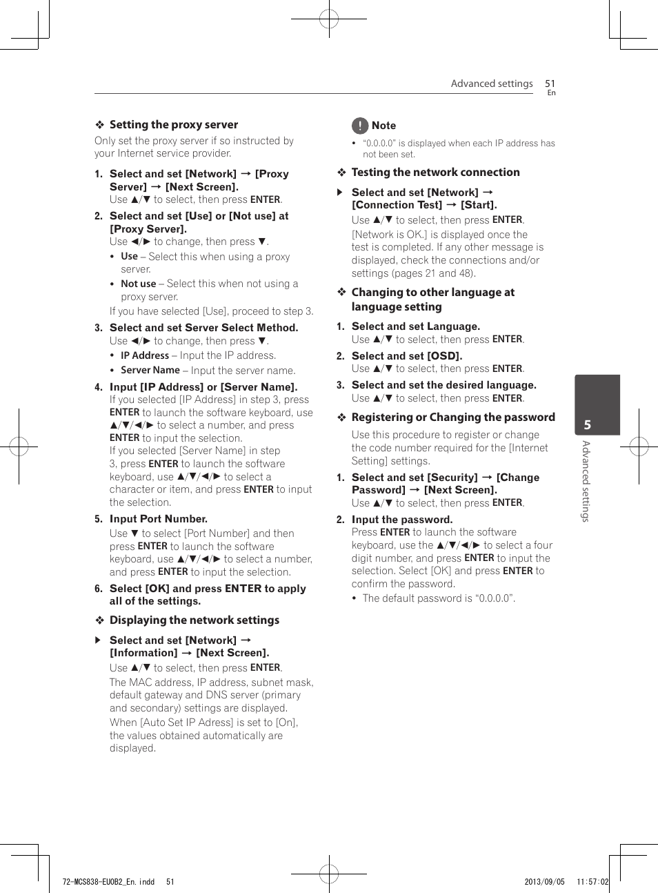 Pioneer SBX-N700 User Manual | Page 51 / 68
