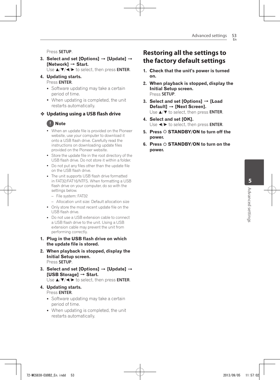 Pioneer SBX-N700 User Manual | Page 53 / 68