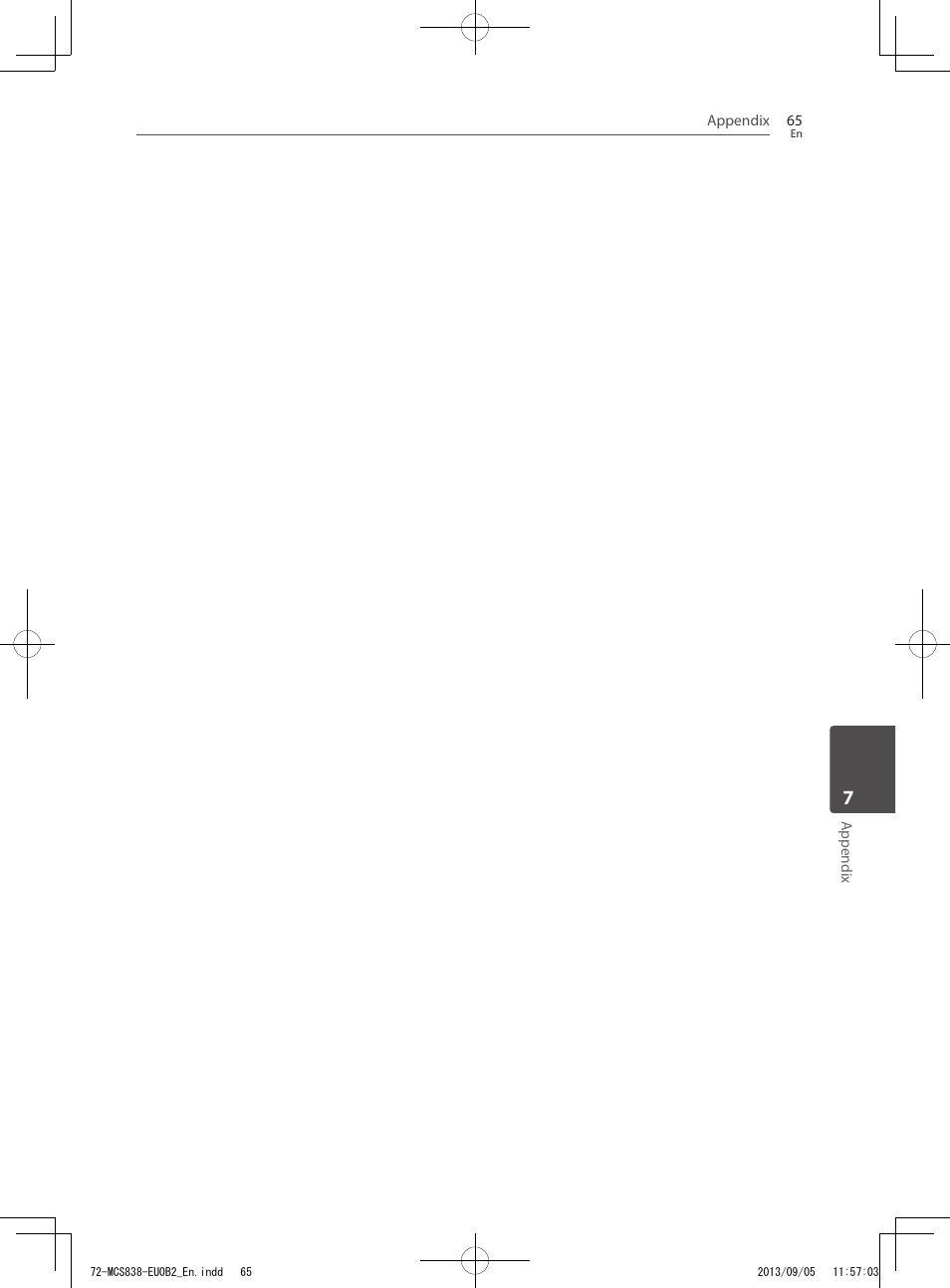 Pioneer SBX-N700 User Manual | Page 65 / 68