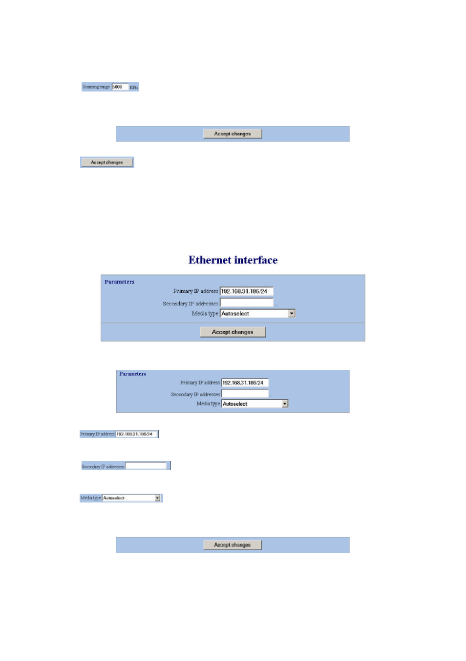 Ethernet | IPricot IPR-S1000 User Manual | Page 48 / 108