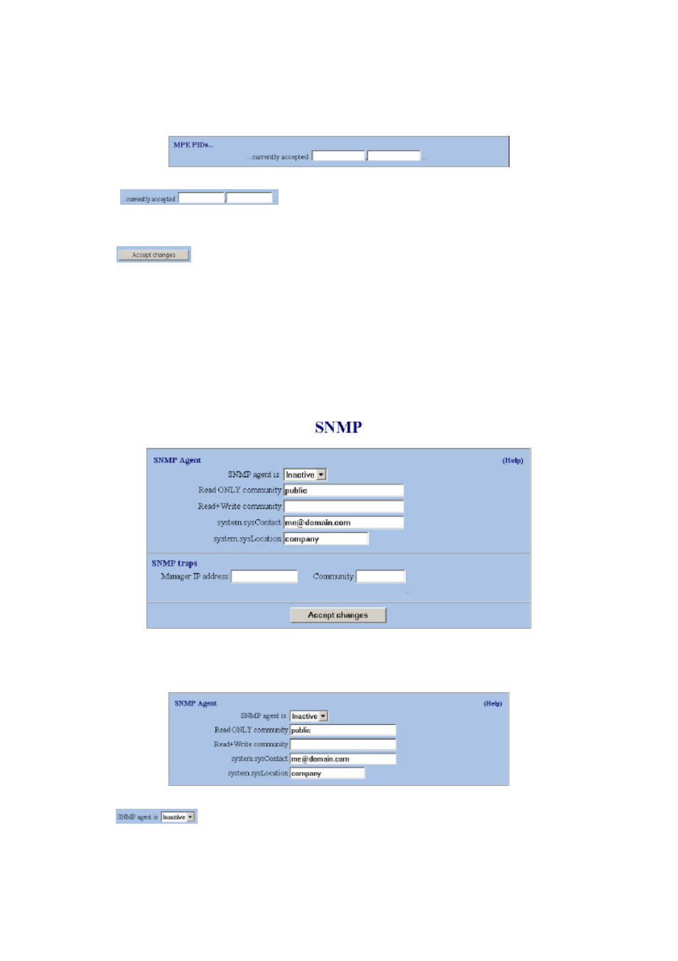 Snmp | IPricot IPR-S1000 User Manual | Page 53 / 108