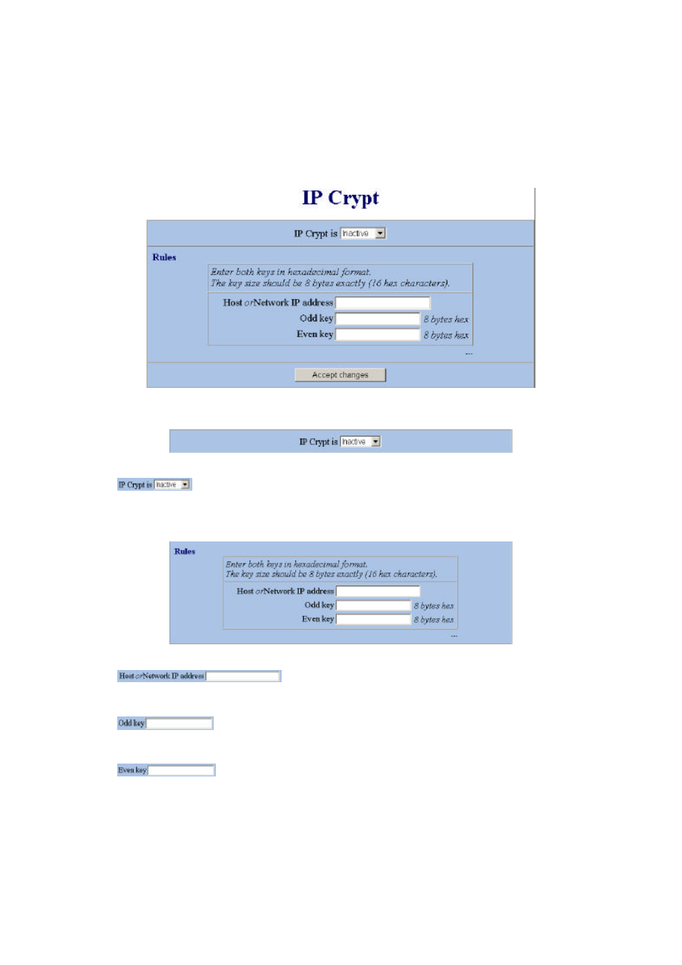Ip crypt | IPricot IPR-S1000 User Manual | Page 57 / 108