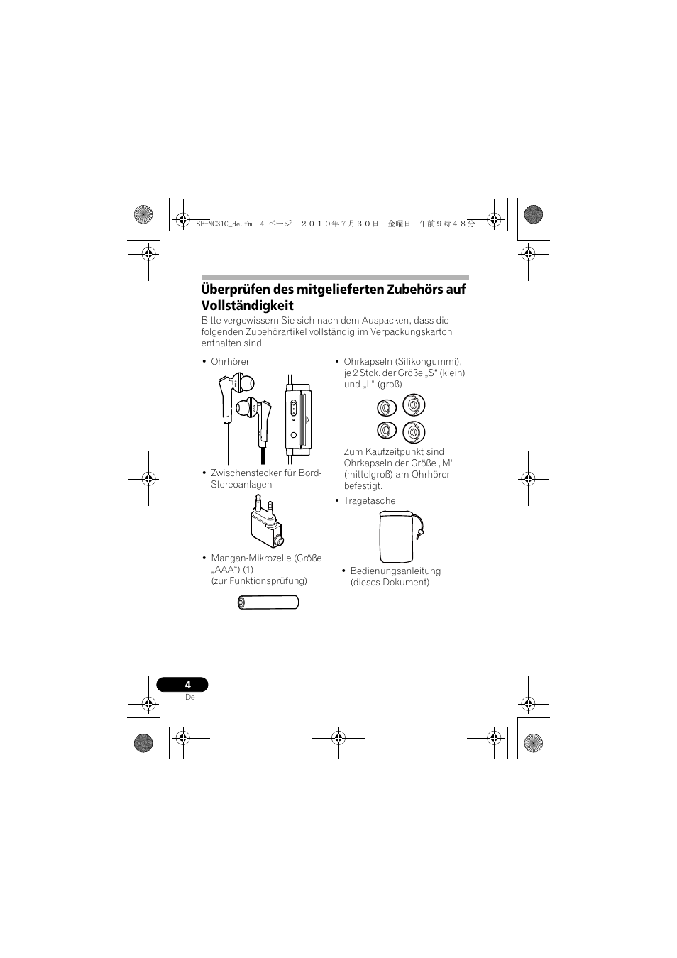 Pioneer SE-NC31C-K User Manual | Page 28 / 196