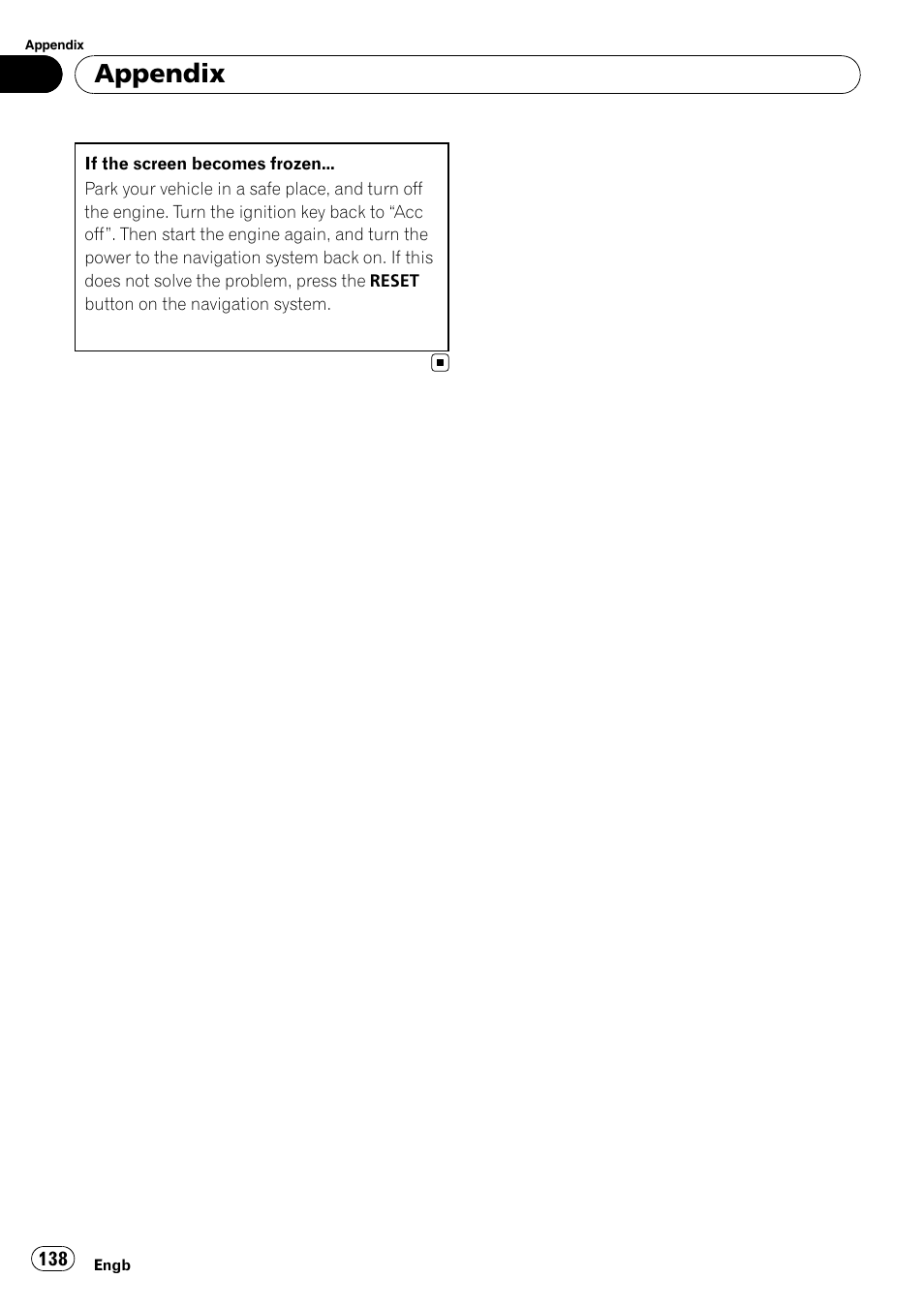 Appendix | Pioneer AVIC-F910BT User Manual | Page 138 / 170