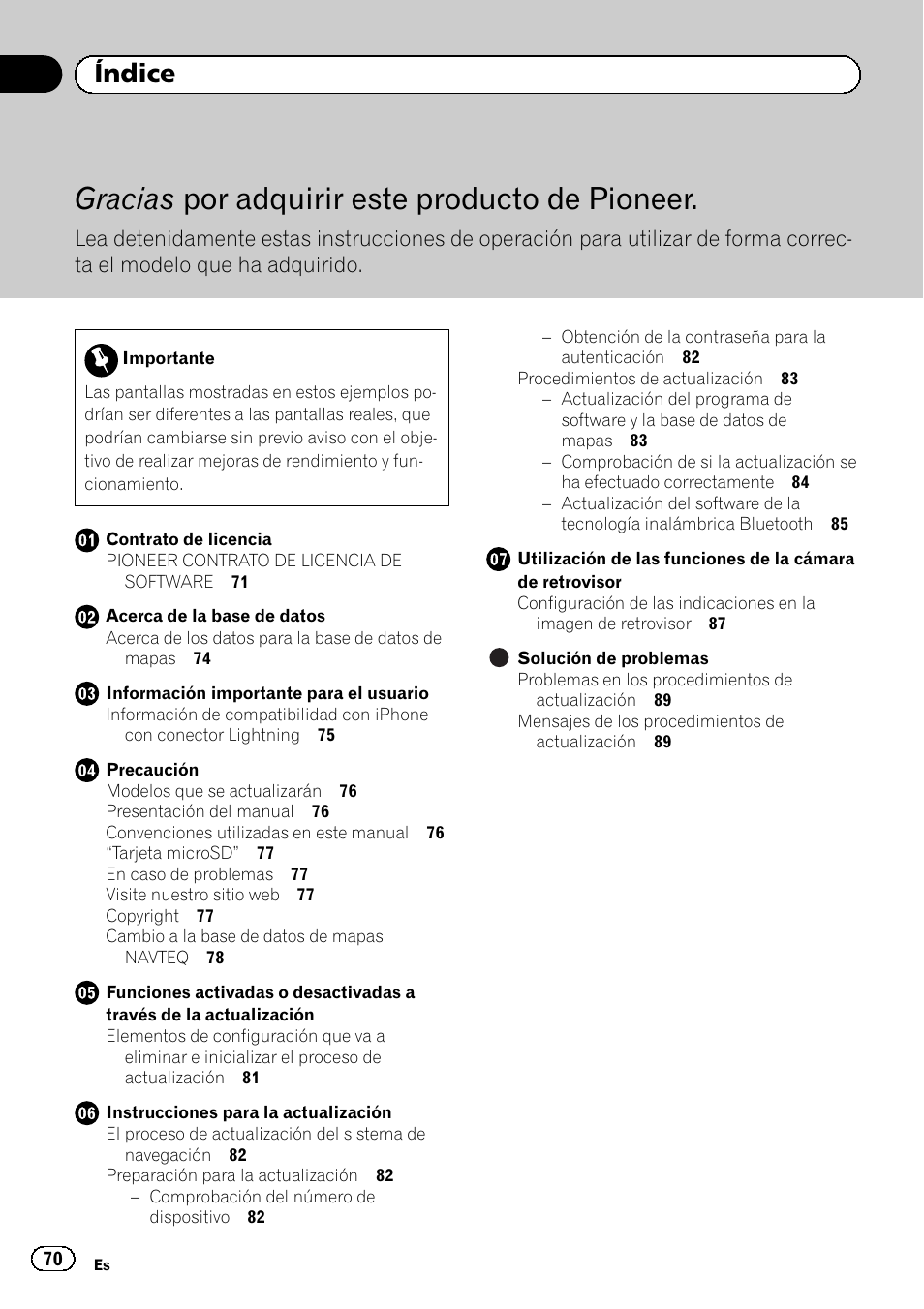 Pioneer AVIC-F9310BT User Manual | Page 70 / 128