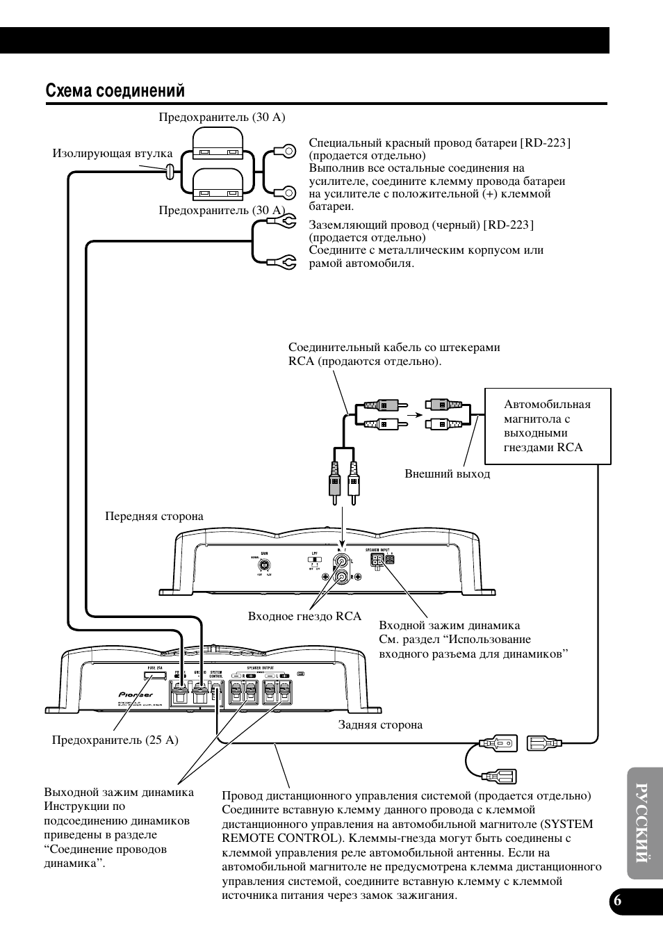 Ëıâï‡ тув‰лмвмли | Pioneer GM-3200T User Manual | Page 79 / 85