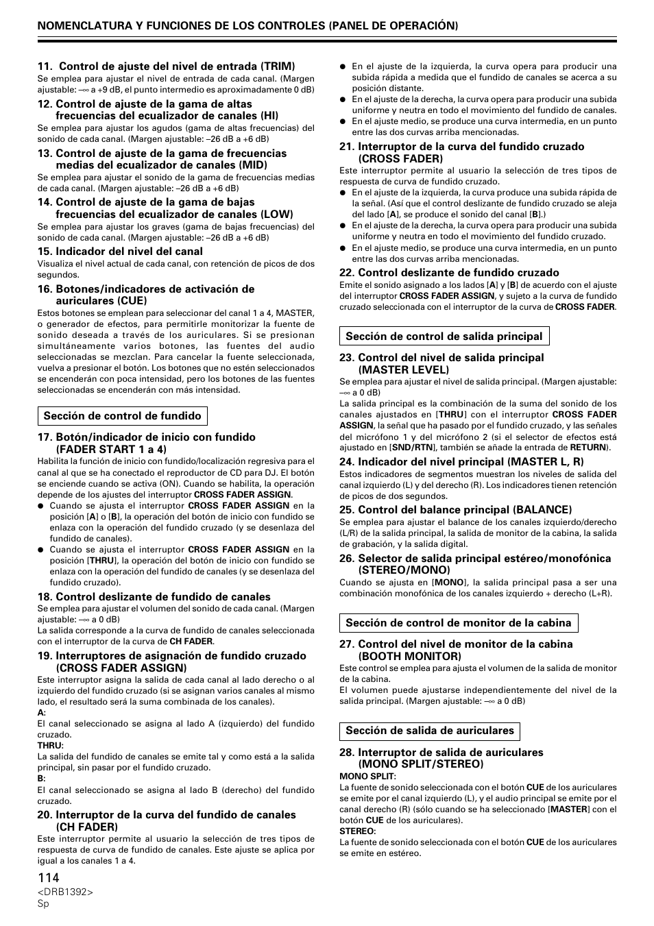Pioneer DJM-800 User Manual | Page 114 / 128