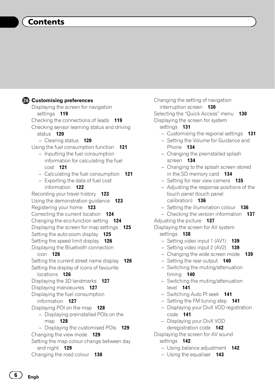 Pioneer AVIC-F930BT User Manual | Page 6 / 192