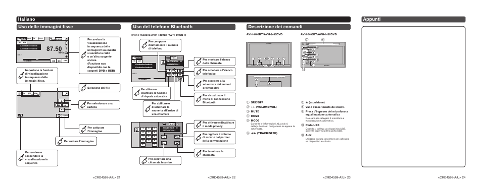 Pioneer AVH-2400BT User Manual | Page 6 / 8