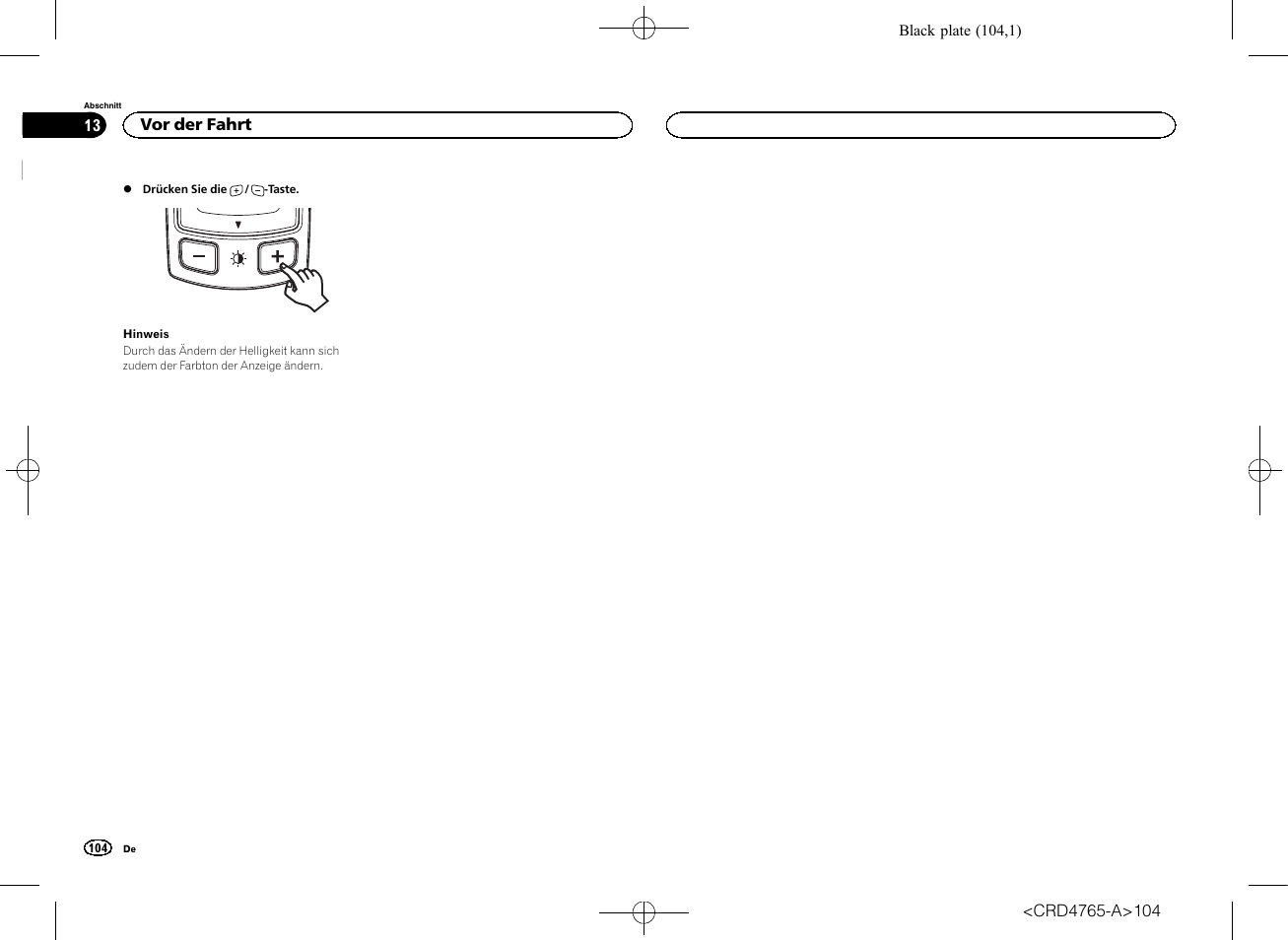 Pioneer SPX-HUD01 User Manual | Page 104 / 148