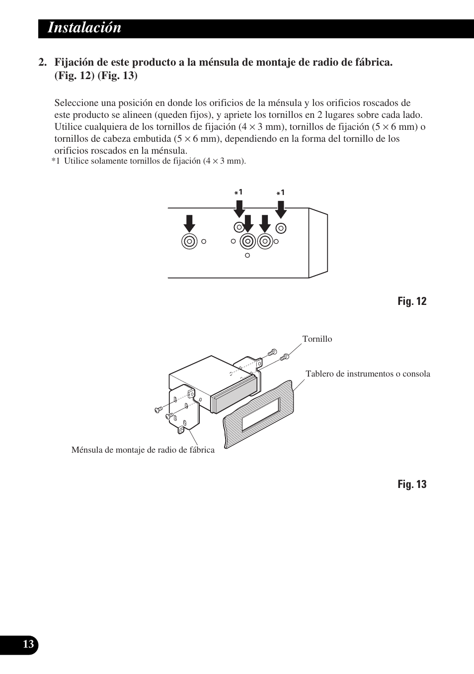 Instalación | Pioneer AVX-P7300DVD User Manual | Page 28 / 88