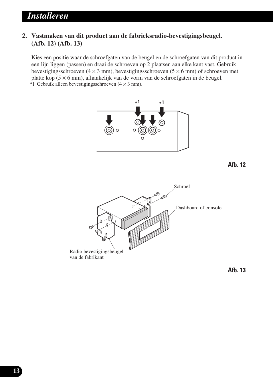 Installeren | Pioneer AVX-P7300DVD User Manual | Page 84 / 88