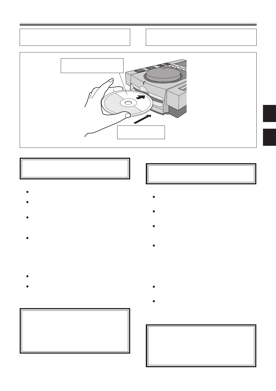 Disc loding / unloding, Insertion / retrait du disque | Pioneer CDJ-100S User Manual | Page 15 / 88