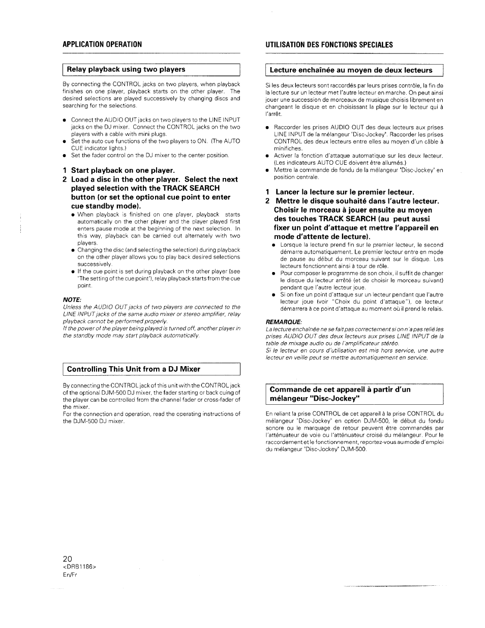 Pioneer CDJ-500II User Manual | Page 20 / 91