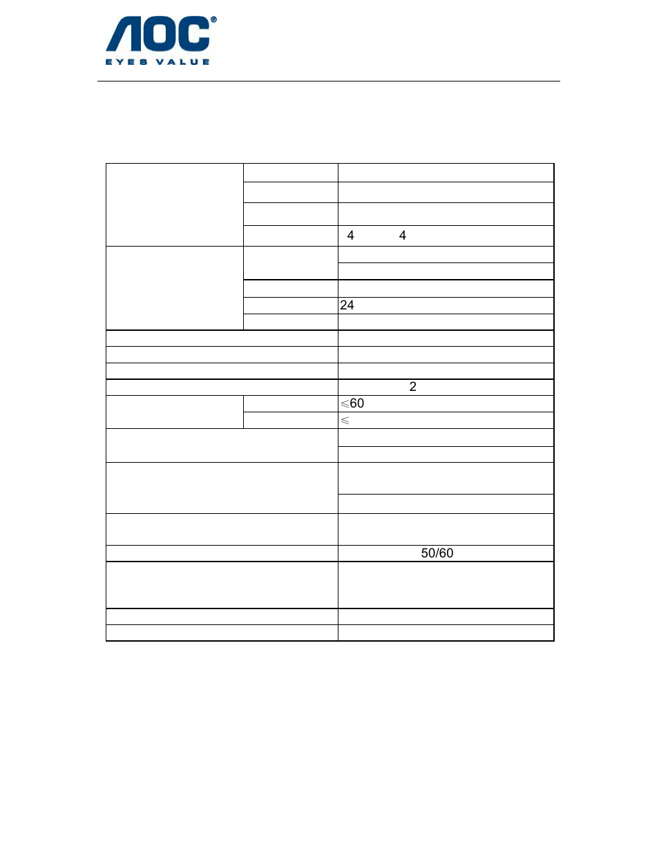 Lm929, Appendix | AOC LM929 User Manual | Page 23 / 26