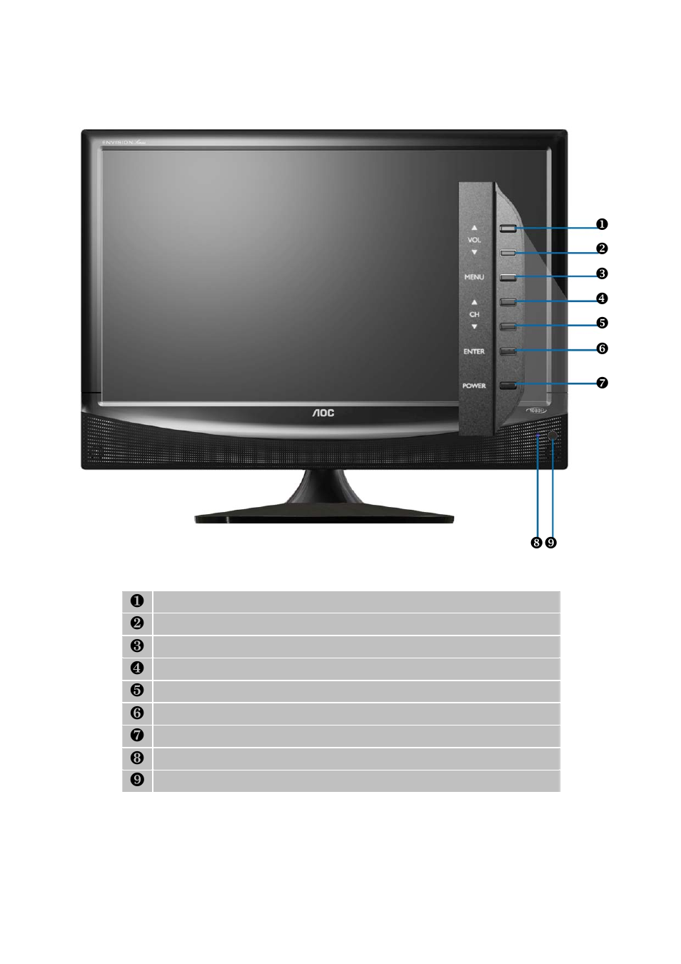 AOC Envision Series L22H998 User Manual | Page 14 / 40