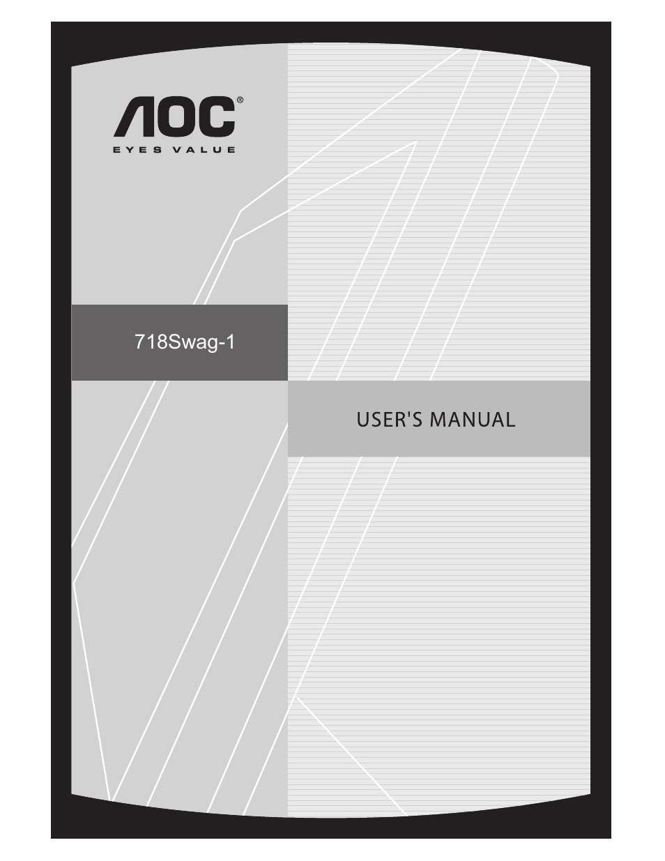 AOC 718Swag-1 User Manual | 57 pages