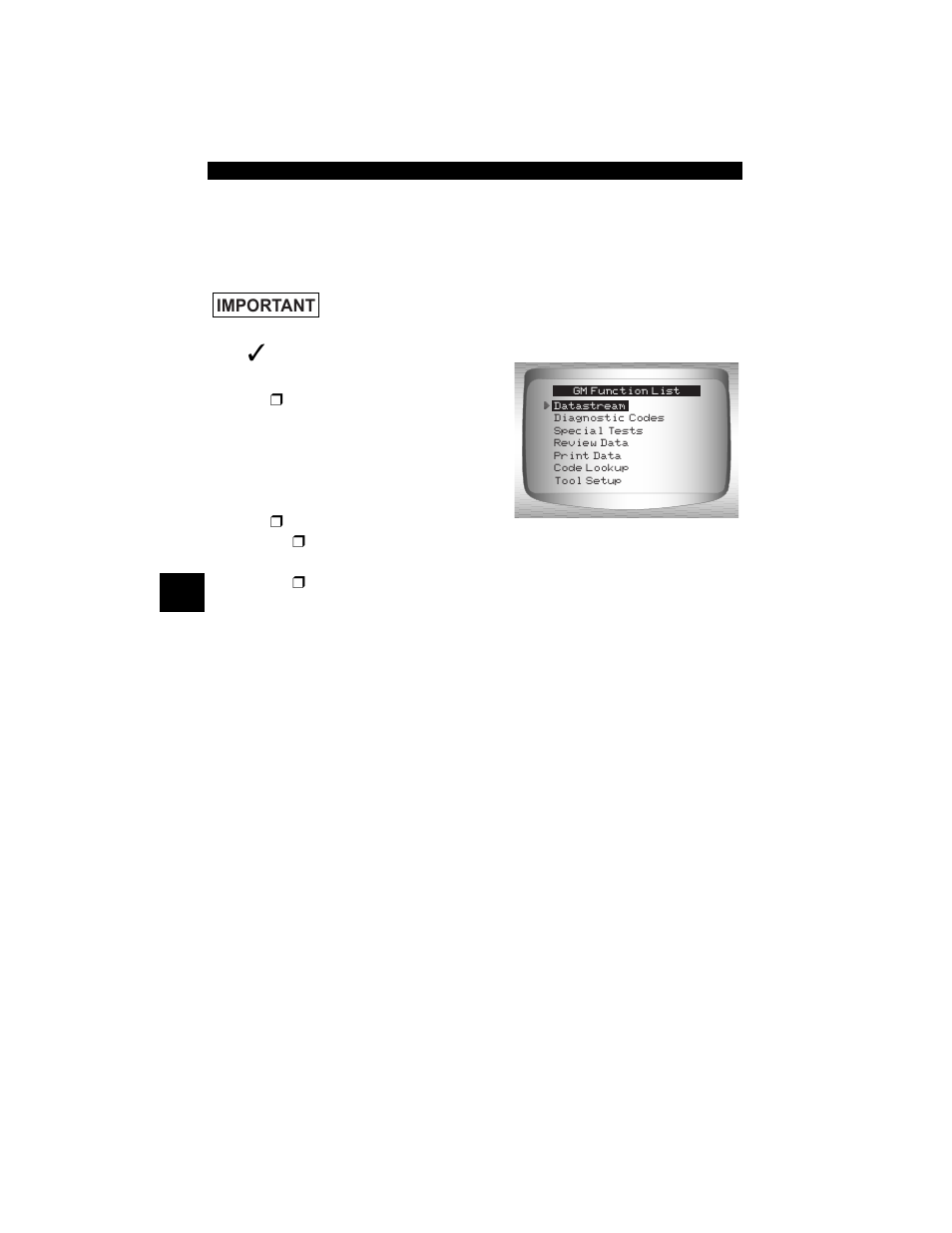 5gm enhanced (obd ii) diagnostics, Gm function list | Actron CP9190 User Manual | Page 118 / 238